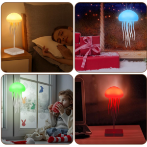 مصباح LED بتصميم قنديل البحر